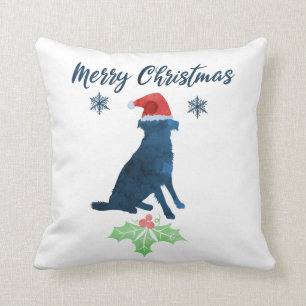 Christmas Australian Shepherd Cushion