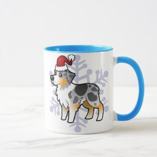 Christmas Australian Shepherd Mug