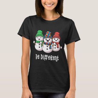 Christmas Autism Awareness Be T-Shirt