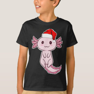 Christmas Axolotl  T-Shirt