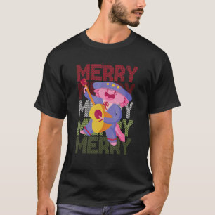 Christmas Axolotl Ugly Sweater Funny Christmas Sno