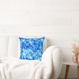 Christmas Azure Horizon Cushion