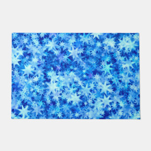 Christmas Azure Horizon Doormat