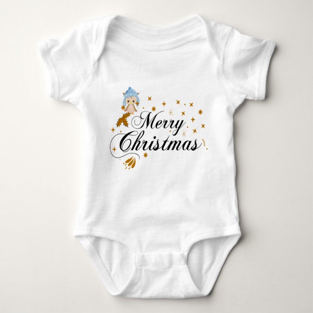 CHRISTMAS BABY BODYSUIT (Front)