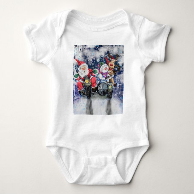 Christmas Baby Bodysuit (Front)