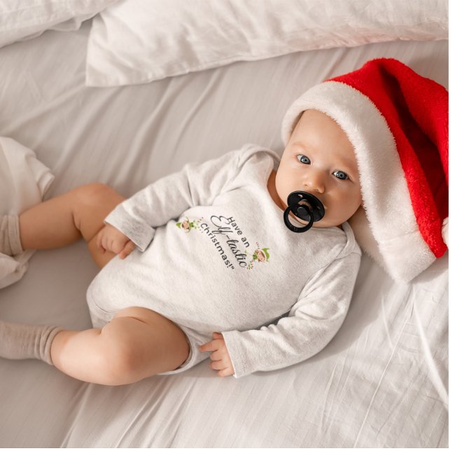 Christmas Baby Bodysuit - Elf Tastic 2 (Creator Uploaded)