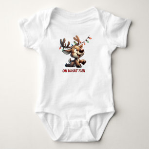 Christmas Baby Bodysuit - Reindeer