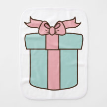 Christmas Baby Burp Cloth