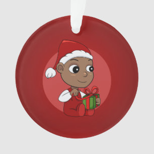 Christmas baby cartoon ornament