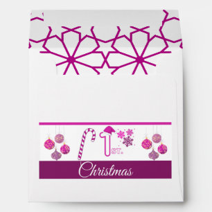 Christmas Baby Girl "My 1st Christmas" Envelopes. Envelope