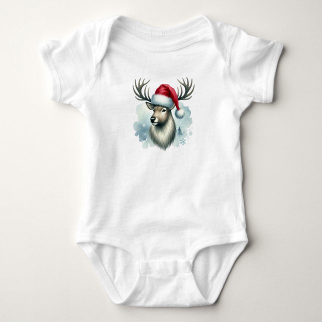 christmas Baby Jersey Bodysuit :D (Front)
