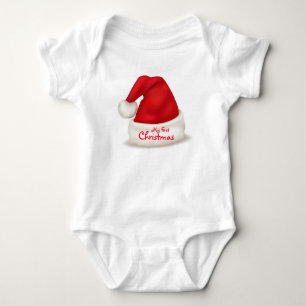 Christmas Baby Jersey Bodysuit/My First Christmas Bodysuit