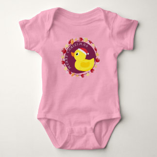 Christmas Baby jersy body suit Bodysuit