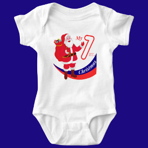 Christmas Baby "My 1st Christmas" Baby Bodysuit