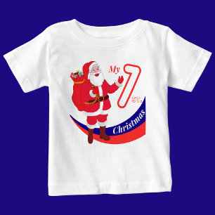 Christmas Baby "My 1st Christmas" Baby T-Shirt