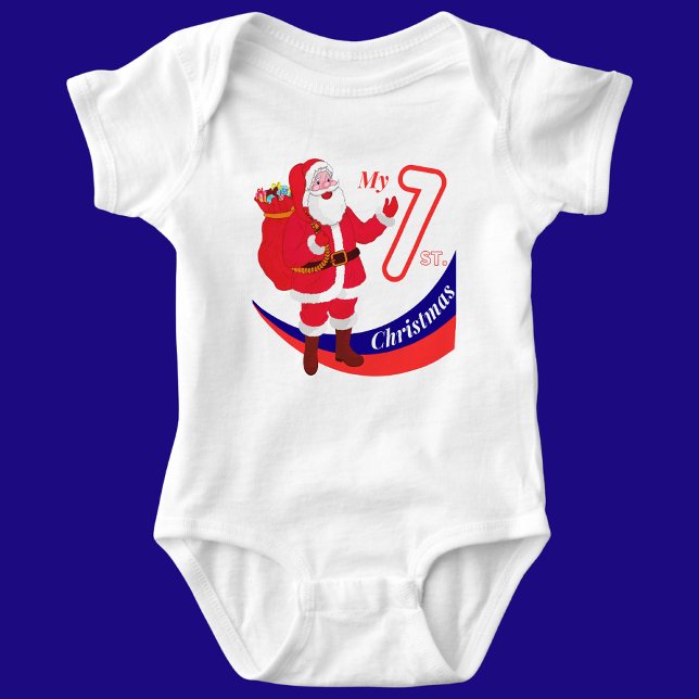 Christmas Baby "My 1st Christmas" Bodysuit (Creator Uploaded)