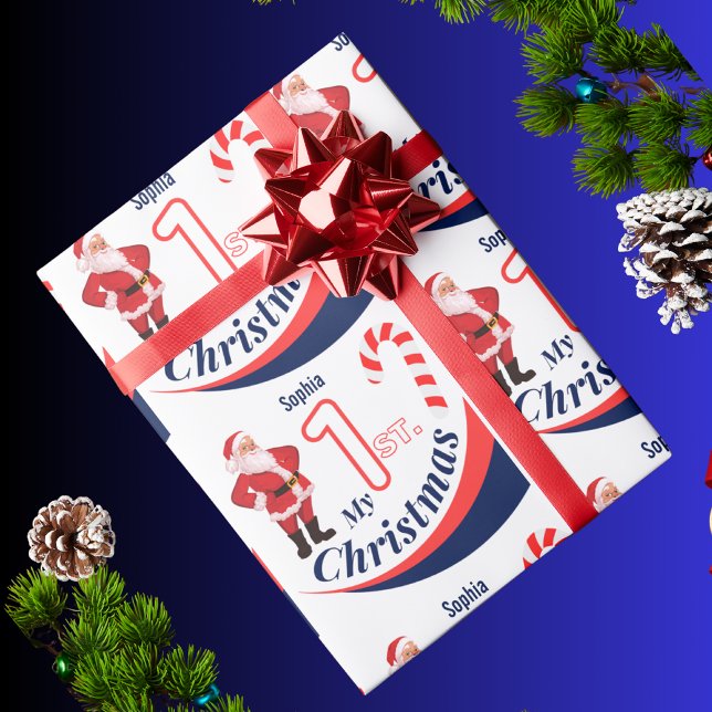  Christmas Baby "My 1st Christmas" Wrapping Paper (Creator Uploaded)
