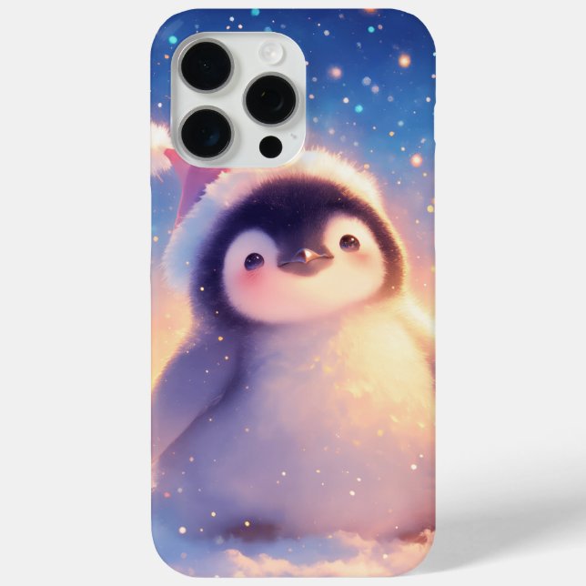 Christmas Baby Penguin Case-Mate iPhone Case (Back)