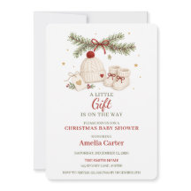 Christmas Baby Shower | A Little Gift on the Way