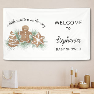 Christmas Baby Shower Banner