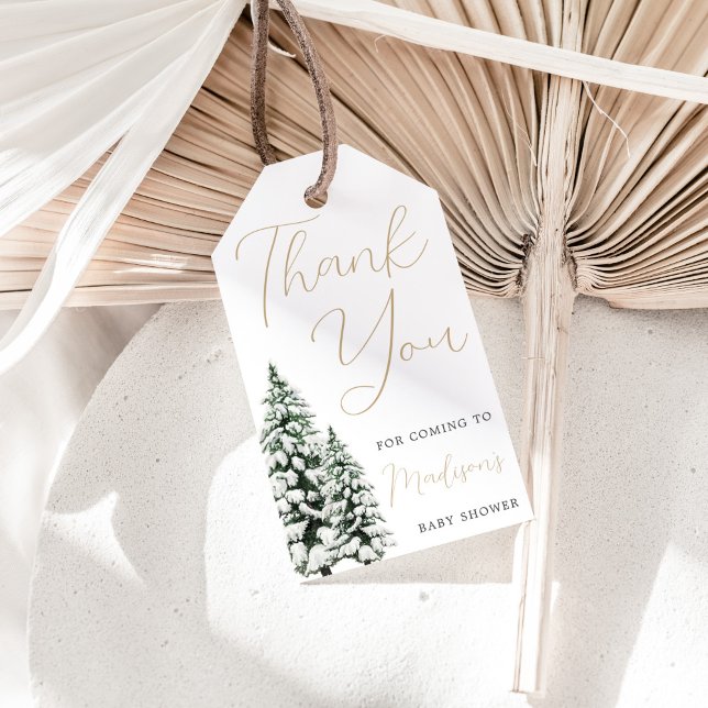 Christmas Baby Shower Gift Tags (Creator Uploaded)