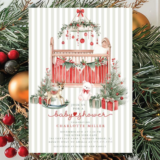 Christmas Baby Shower Invitation (Creator Uploaded)