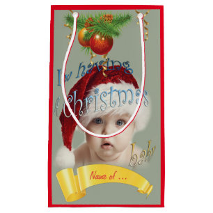 Christmas Baby Shower Small Gift Bag