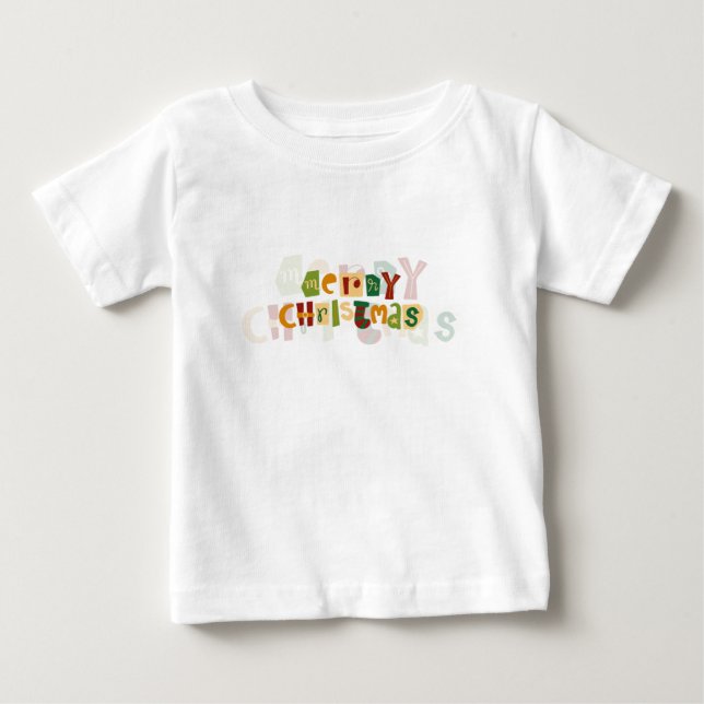 Christmas Baby T shirt (Front)