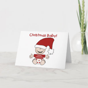 Christmas Baby T-shirts and Gifts Holiday Card