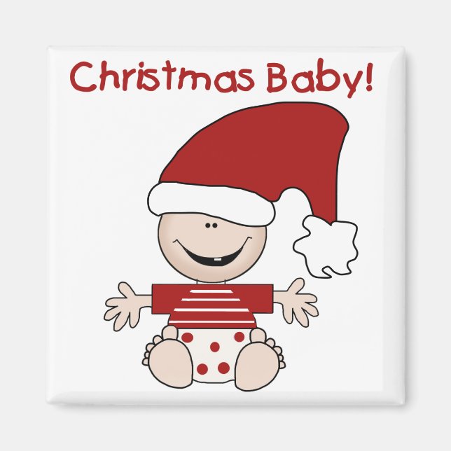 Christmas Baby T-shirts and Gifts Magnet (Front)