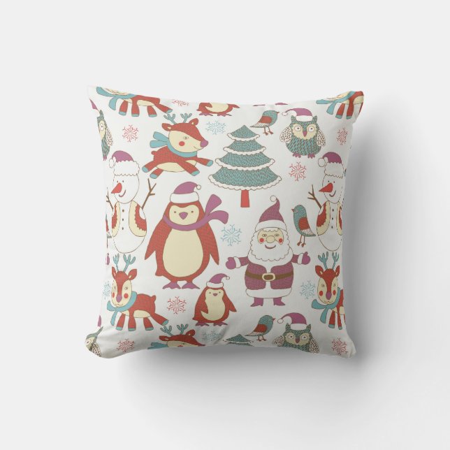 Christmas background cushion (Front)