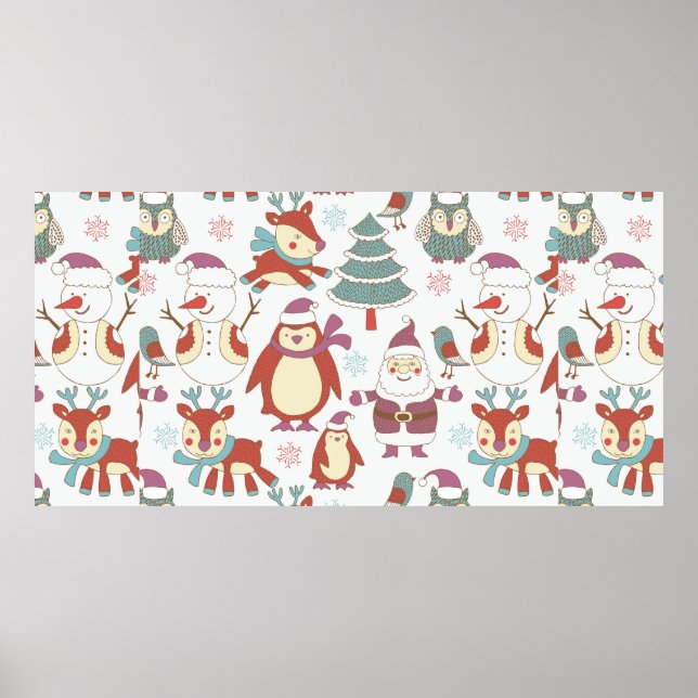 Christmas background poster (Front)