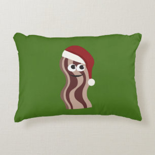 Christmas Bacon Decorative Cushion