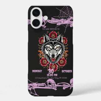 Christmas badge iPhone 16 plus case