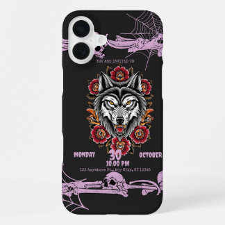 Christmas badge iPhone 16 plus case