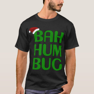 Christmas Bah Humbug Shirt Art-Xmas Humbug Santa