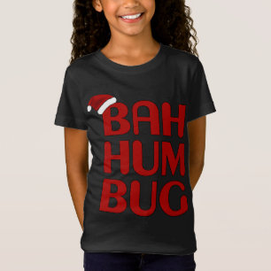 Christmas Bah Humbug Shirt-Xmas Humbug Santa Hat T-Shirt