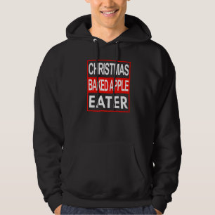 Christmas Baked Apple Eater Matching Couple XMas Hoodie