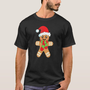 Christmas Baking Cookie Cute Gingerbread Man 1 T-Shirt