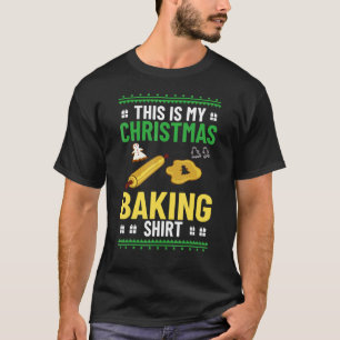 Christmas Baking Cookies Holiday Baker Gingerbread T-Shirt