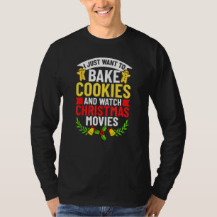 Christmas Baking Cookies Holiday Baker Gingerbread T-Shirt