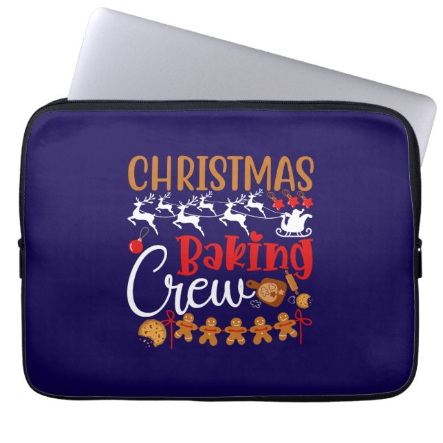 Christmas Baking Crew-80543 Laptop Sleeve (Front)
