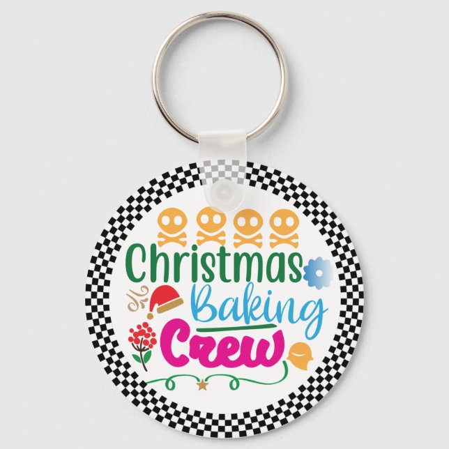 Christmas Baking Crew-81603 Key Ring (Front)