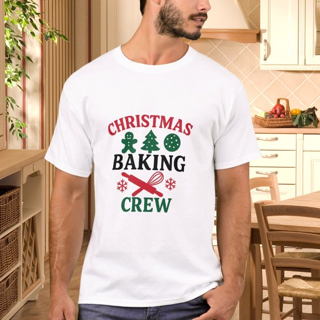 Christmas Baking Crew Dad T-Shirt (Creator Uploaded)