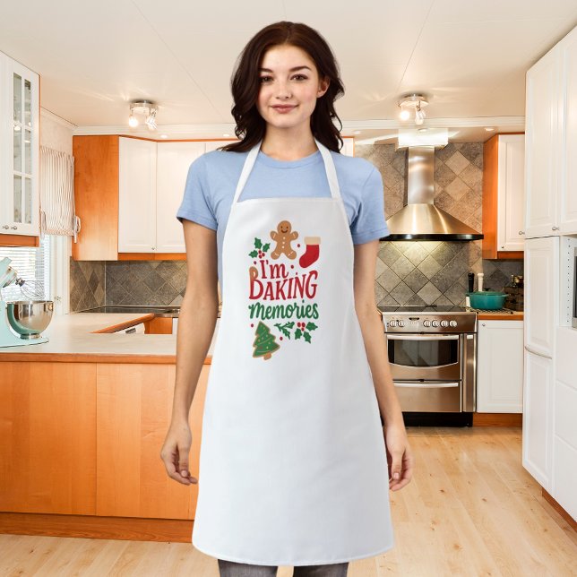 Christmas Baking Memories Apron (Creator Uploaded)