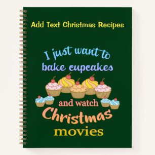 Christmas Baking Recipes Notebook