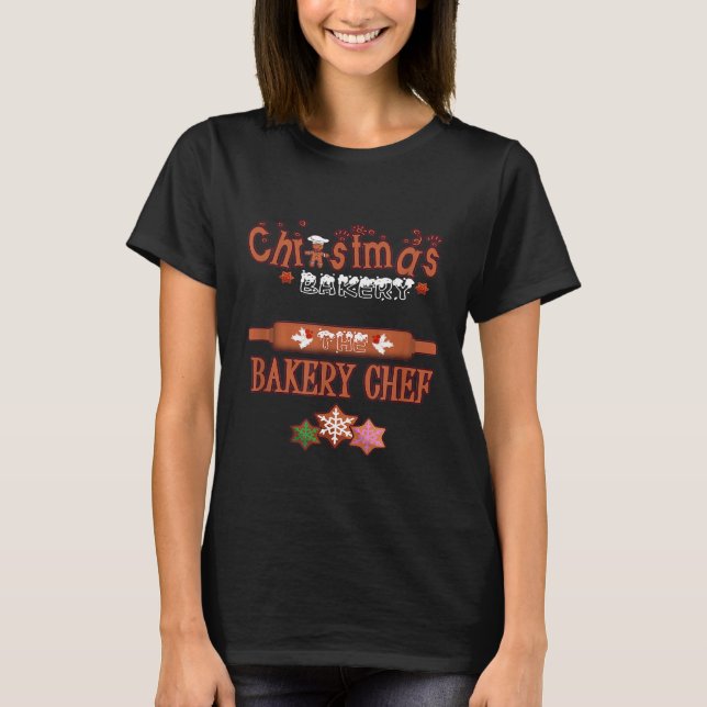 Christmas Baking Shirt For Women And Kids  The Bak (Front)