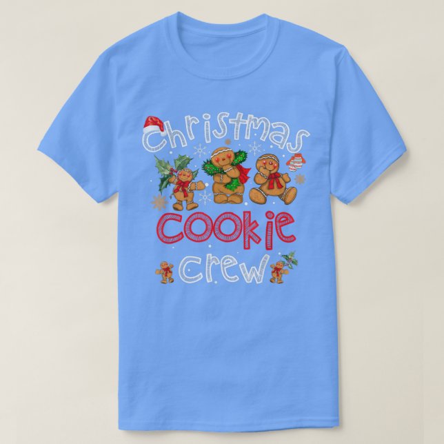 Christmas Baking Team Cookie Crew New Bakers  T-Shirt (Design Front)