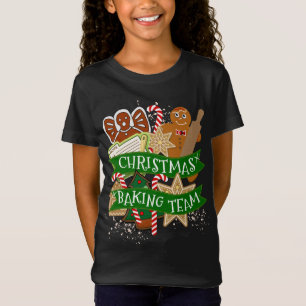 Christmas Baking Team Gingerbread Holiday Cookie B T-Shirt