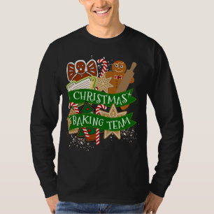 Christmas Baking Team Gingerbread Holiday Cookie B T-Shirt